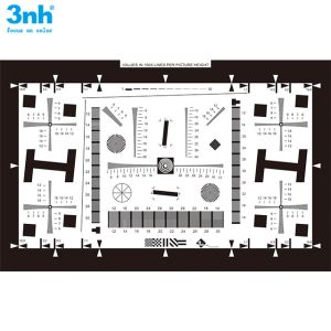 Sineimage Iso 12233 Resolution Test Chart 3nh 4x 4000 Lines NE-10-400A For 4MP