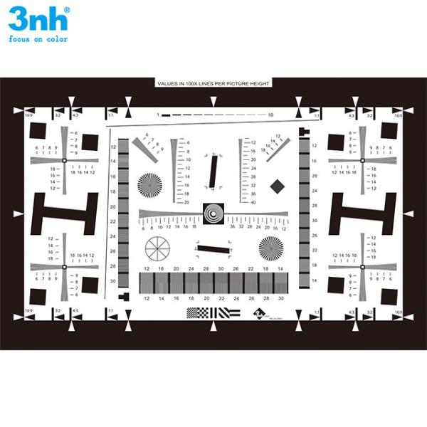 Camera Resolution Test Chart 0.5x 1x 4x 8x NE-10-400A ISO12233 4000 Lines