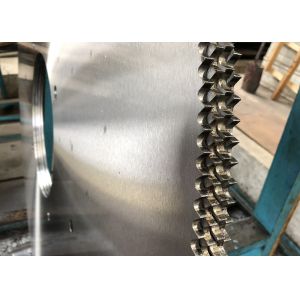 Automatic control flame hardening circular saw balde tooth tip hardness