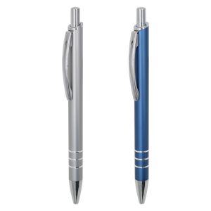 China Business Office Smooth Aluminum Press Ballpoint Pen With Customize Logo on sale