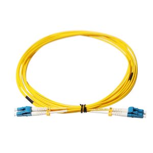 LC UPC To LC UPC Patch Cord 9/125um Singlemode Duplex LSZH Patch Cord 3.0mm
