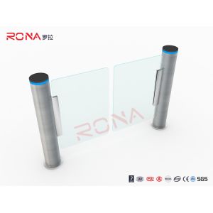 Entrance Control Solutions Cylindrical Speed Gate Turnstile With Face Machine