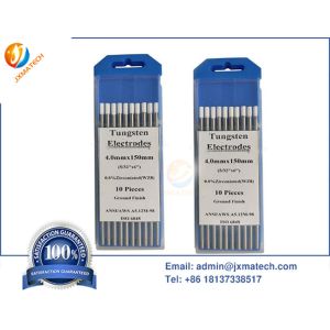 Wy20 Wz8 Tungsten Alloy Electrodes TIG Welding 16.3 G/Cc