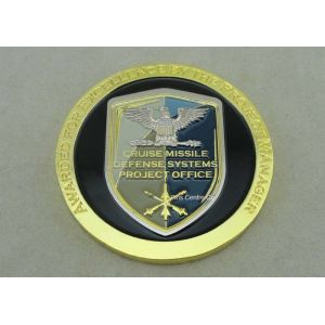 Rope Edge Personalized Spinning Coins With Zinc Alloy , 50mm Diameter