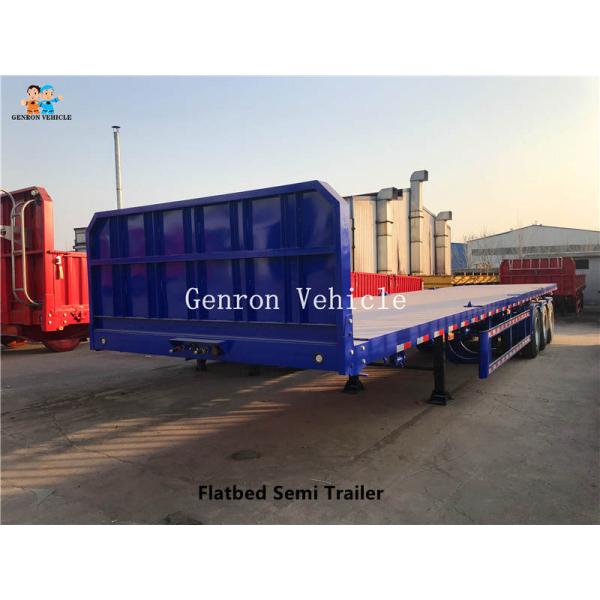 Construction Building Bulk Cement Tanker Semi Trailer With Compressor