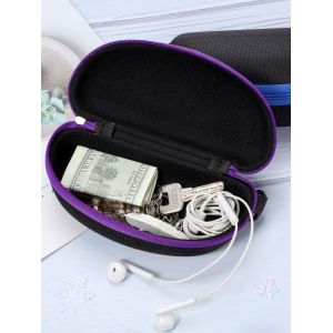 Outdoor Travel Zipper EVA Glasses Case ISO9001 Certificate