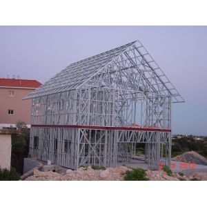 Light Steel Frame Prefabricated House / Earthquake Resistance / Light Gauge