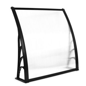 Anti Aging Solid Polycarbonate Awning UV Layer Protection Terrace Use