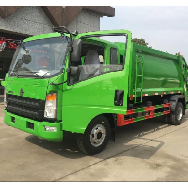 SINOTRUK HOWO 4X2 Compressed Refuse LCV Truck, Light Duty Commercial Vehicle Truck, 6CBM