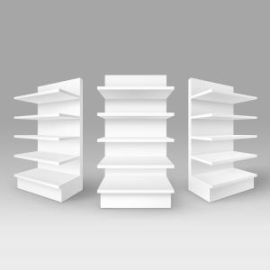 Display Rack Shelves Epoxy Polyester Powder Coating Paint