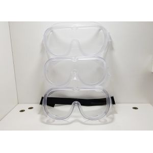 China Transparent Scratch Proof Safety Glasses Chemical Splash Safety Goggles on sale