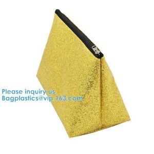 Biodegradable Beach Makeup Cosmetic Bag Vinyl Transparent Clear PVC Zipper Tote Design