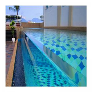 China Dry Constant Temperature Polymerization Acrylic Swimming Pool for Private Villa House on sale