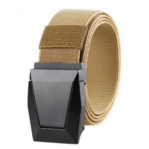New Elastic Tactical Belt Outdoor Nylon Woven Belt