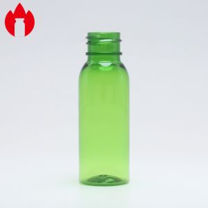 Green Transparent Cosmetic Packaging 30ml Screw Top Vials