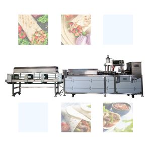 Flat Bread Roti Tortilla Making Machine Electric Heating