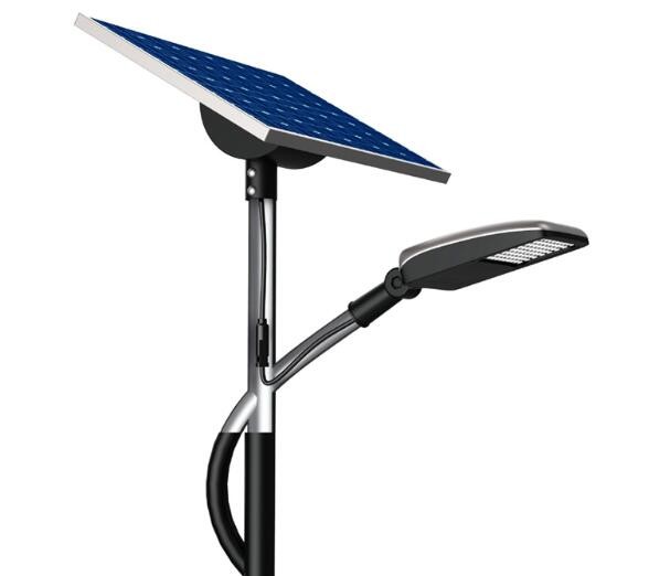 Buy Outdoor Ip65 Solar Street Light 30-200 W High Power Smart Panel With Pole at wholesale prices