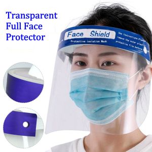 Disposable Transparent Face Shield Anti Saliva Simple Buckle Design