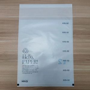 Custom Waterproof Eco Friendly Glassine Paper Bag Compostable For Clothing
