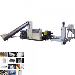 Quality Waste Plastic Pelletizing Line PE PP Granules Making Machine Up To 1000kg/H for sale