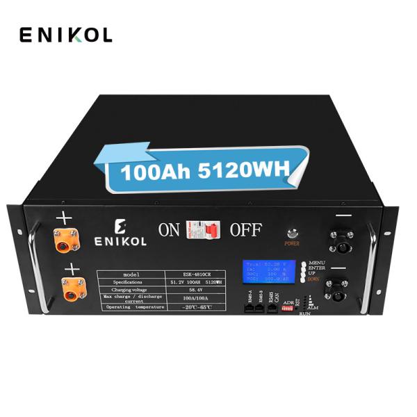 Buy Large Capacity 48v 100ah Lifepo4 Solar Battery for Photovoltaic Energy Storage System at wholesale prices