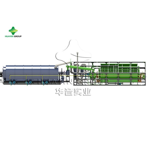 Buy Small Scale Waste Plastic Pyrolysis Plant Plastic To Fuel Machine at wholesale prices