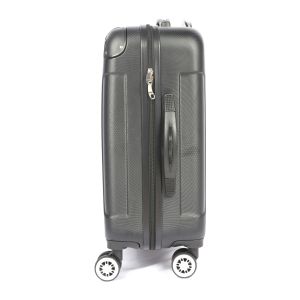 Spinner Wheels Black ABS Hardside Luggage Sets