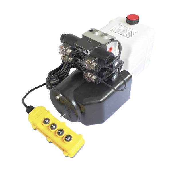 DC 12 Volt Hydraulic Power Unit Double Acting Electric Hydraulic Power Pack For