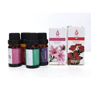 China 10ml Empty Cosmetic Bottles Simple Amber Essential Oil Sample Test Custom on sale