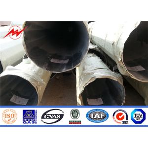 Steel IP 65 Electric Utility Pole For 132kv Electrical Distribution Line