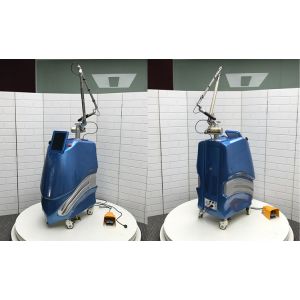 Quality Korea Lab 7 joints Arm Closed Circuit Water to Air 585nm/650nm Lambda ink head optional Best Picosecond laser machine for sale