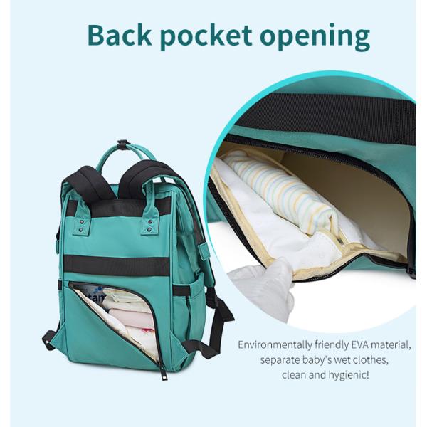 Factory Directory Cheap Mummy Baby Nappy Bag Large Capacity Women Travel Backpack Diaper Bag for Baby