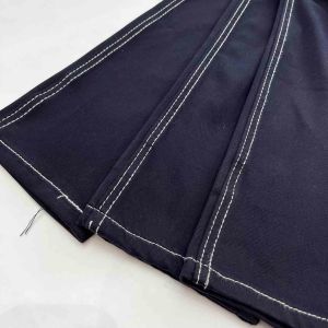 300G Stretch Fadeless Knit Indigo Denim Fabric Width 200Cm