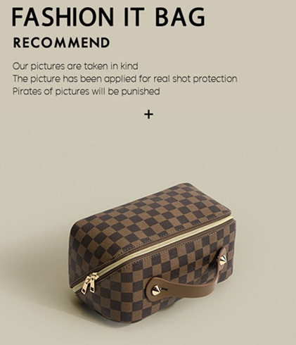 Buy High Grade Fabrics Cosmetic Bags Size Customized at wholesale prices