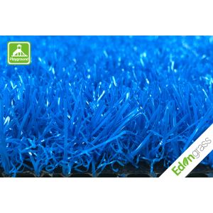 Quality Colored Grass Artificial Grass Roll Harmless Synthetic Grass 35mm For Garden for sale
