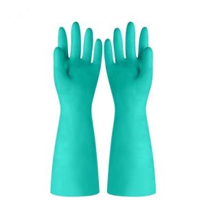 CE  Approved Green Nitrile Glove Protecting You and the Environment