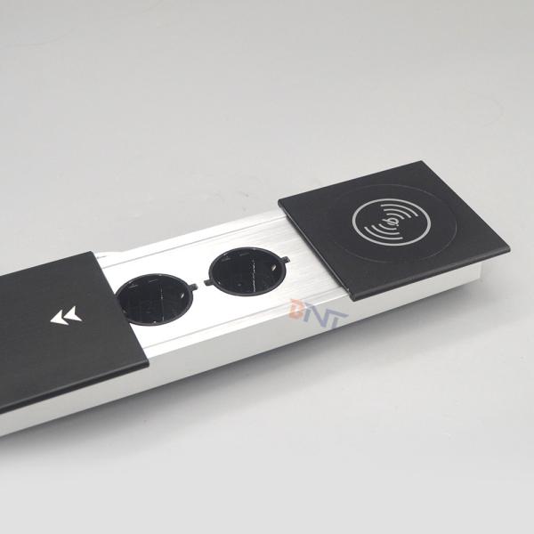 Buy Sliding Power Socket With Usb Charging And Wireless Charger at wholesale prices