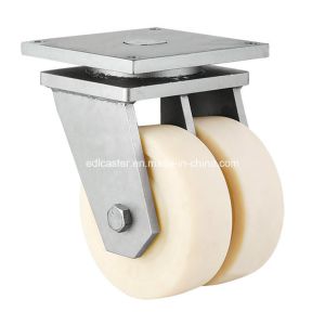 Customization Edl Extra Heavy Duty 10 5000kg Plate Swivel PA Caster Wheel 95110-26