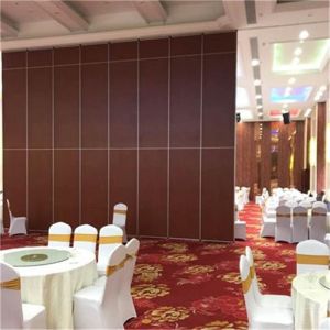Banquet Hall Acoustic Movable Partition Soundproof Wood Folding Partition Walls