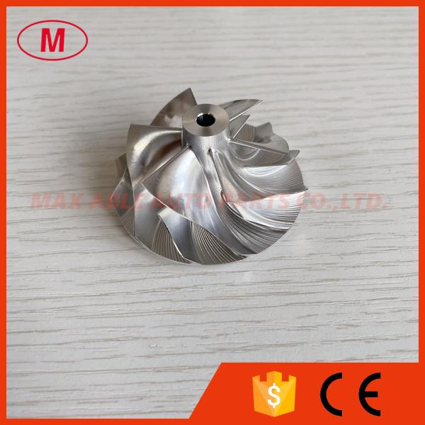 K04 5306-123-2201/9A212303152 42.90/54.96mm 6+6 blades high performance aluminum 2618/milling /billet compressor wheel