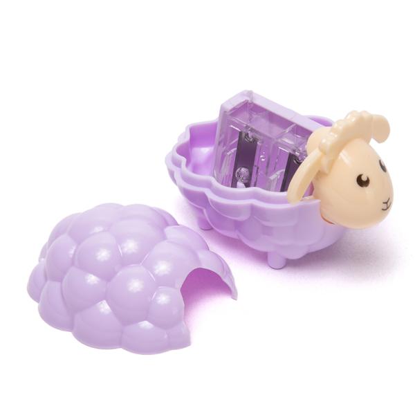 Cute Animal Sheep Cartoon Pencil Sharpener Baby Safe