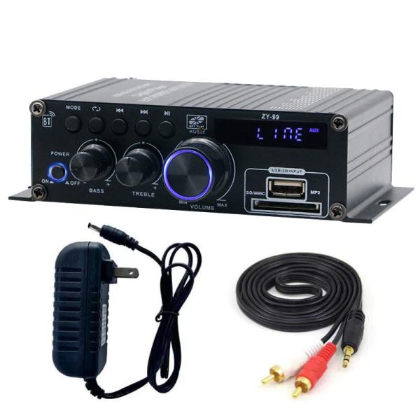 Hifi Stereo Audio Power Amplifier 120W Dual Channel Power Amp Independent