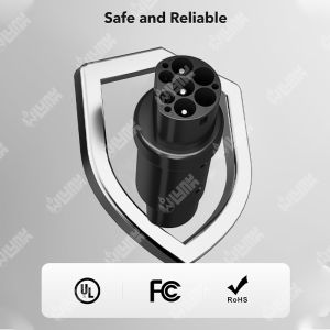 Olink Connector EV Charger Type2 to GBT Adapter AC 32A Adapter for Id4 Id6 Type2