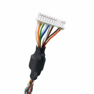 Custom Waterproof Output Cable Assembly For Ip Camera Rj45f/3.5-4pin Terminal