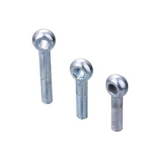 ZINC Finish Galvanized Carbon Steel DIN444 Ring Eye Bolts For Secure Fastening
