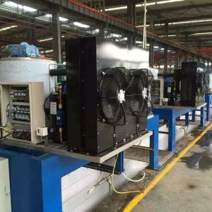 Quality Stainless Steel Large Ice Cube Machine 5.5KW Ice Industrial Commercial Equipment for sale