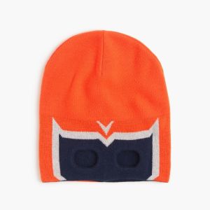 Quality Boy ' S Birdseye Knit Beanie Hats With Lining 75 Acrylic 10 Viscose 8 Nylon 5 Wool Material for sale