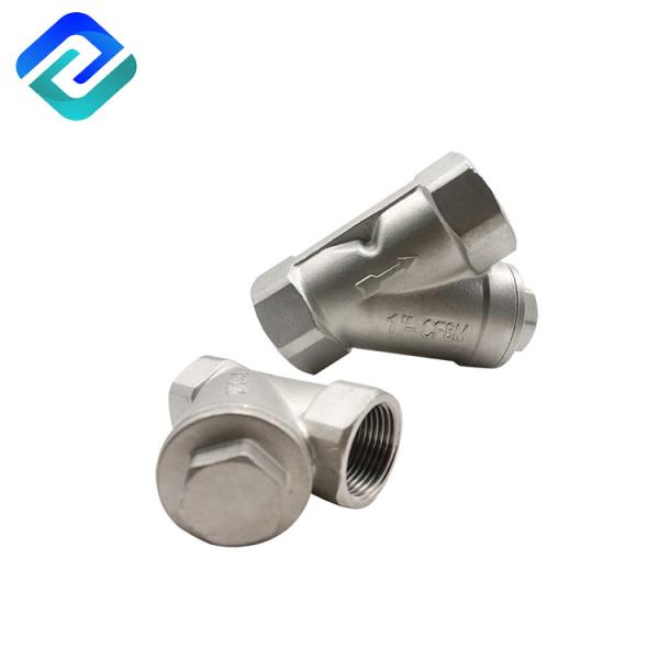 Buy PN40 2 Inch   Water Pipe Thread End SS Y Strainers at wholesale prices