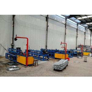 12.5 Gauge Hot Dipped Galvanized Mesh / 50Ft Chain Link Fence