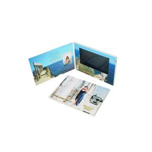 IPS/HD Screen Video Postcard 800*480 Pixel High Resolution For Promotions